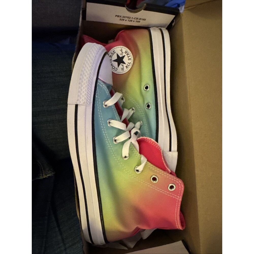 Converse Kids' Multicolor High-Top Sneakers - Picture 6 of 10